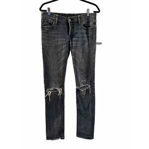 Ralph Lauren Blue Label Skinny Jeans Women Distressed Style 90s Y2K Style